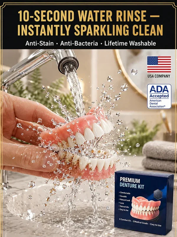 ADA-certified complete dentures