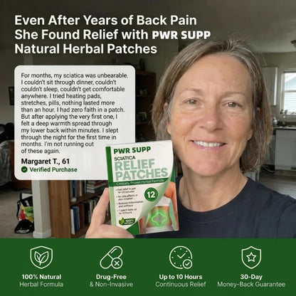 Herbal Sciatica Relief Patches