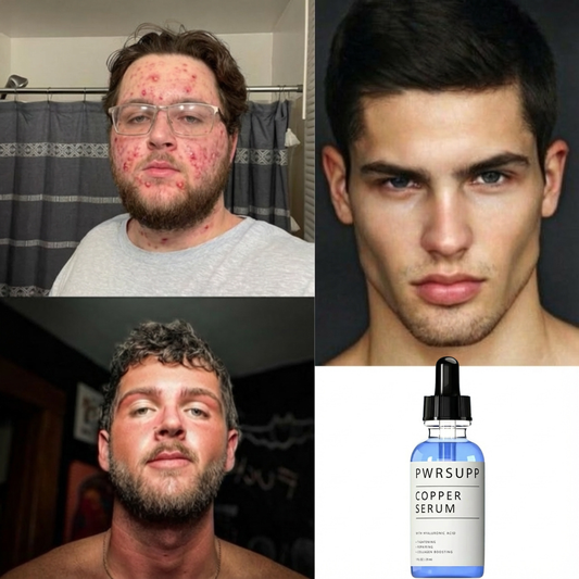 Blue Copper Facially Masculline
