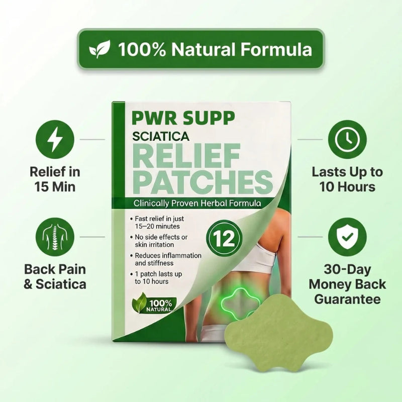 Herbal Sciatica Relief Patches