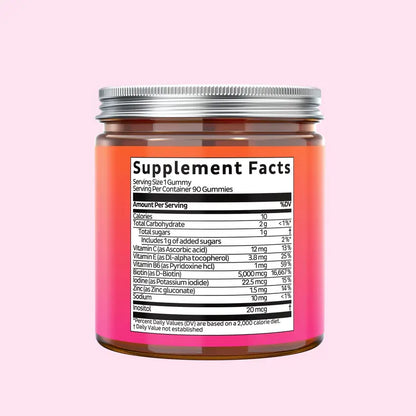 Biotin Hair & Skin Bear Gummies