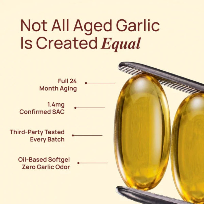 Aged Garlic Extract Softgels