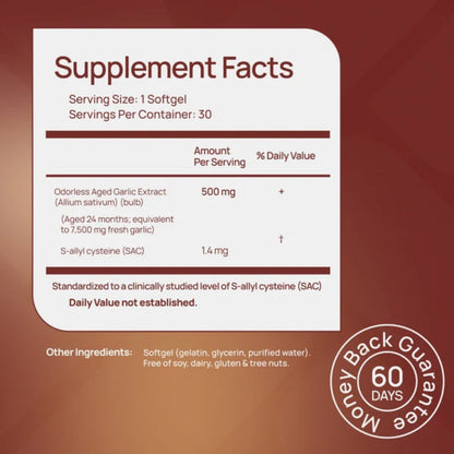 Aged Garlic Extract Softgels