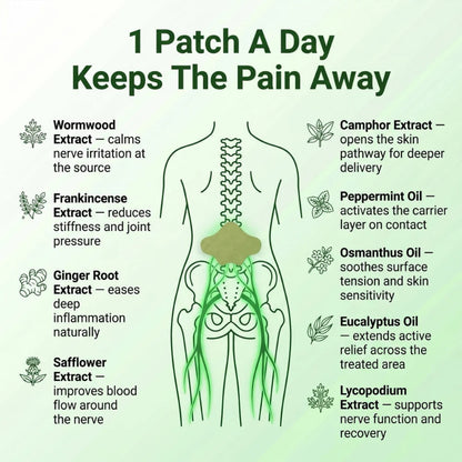 Herbal Sciatica Relief Patches