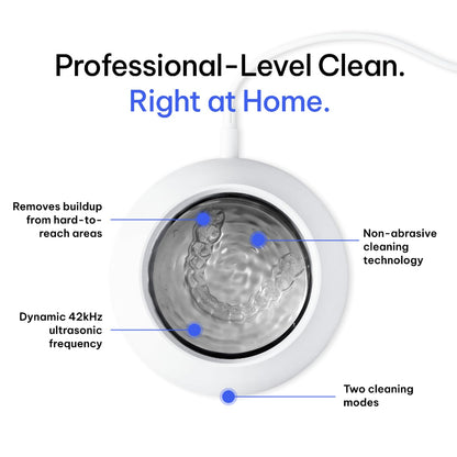 Ultrasonic Dental Appliance Cleaner