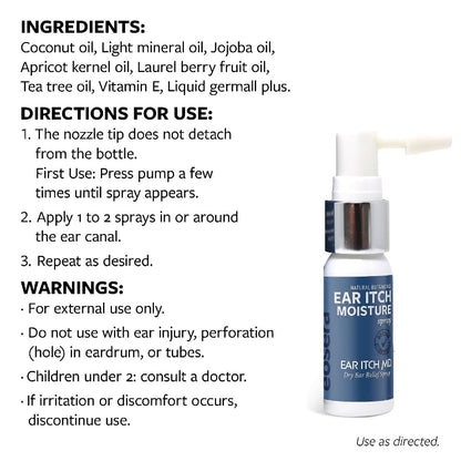 Dry Ear Itch Relief Oil Spray