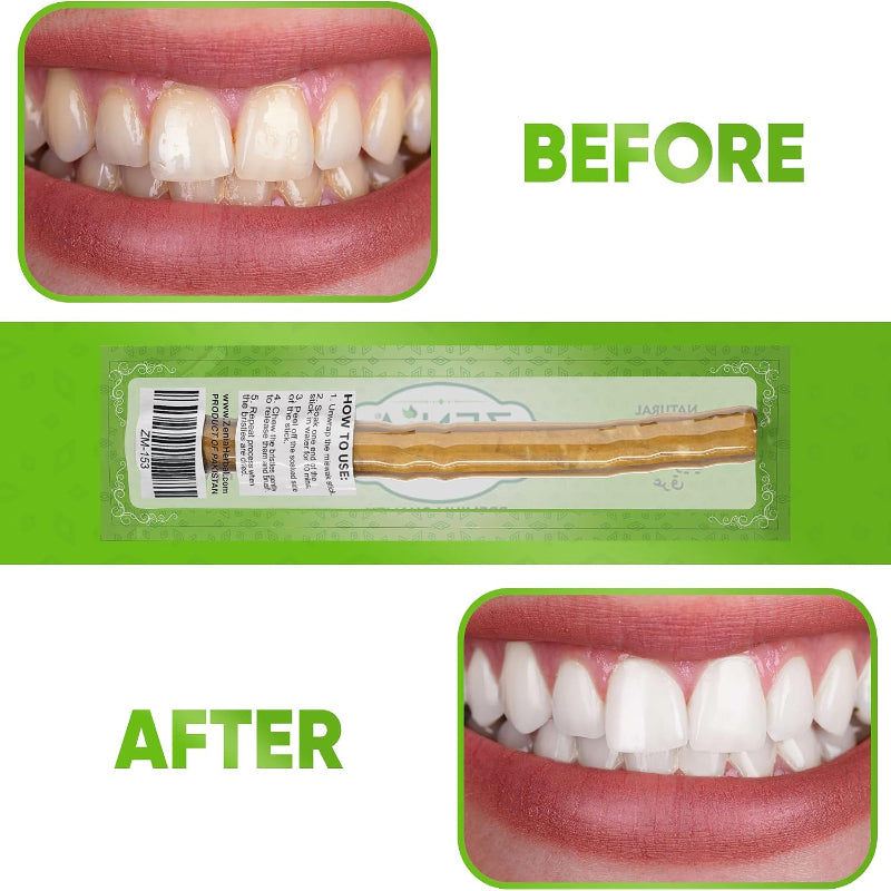 PWR SUPP™ Natural Toothbrush