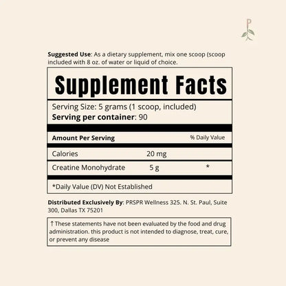 PWR-Creatine Performance Powder