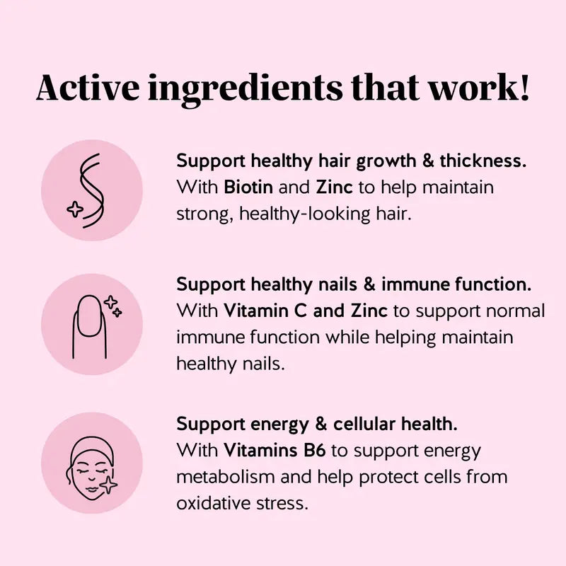 Biotin Hair & Skin Bear Gummies