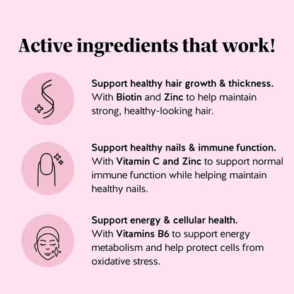 Biotin Hair & Skin Bear Gummies