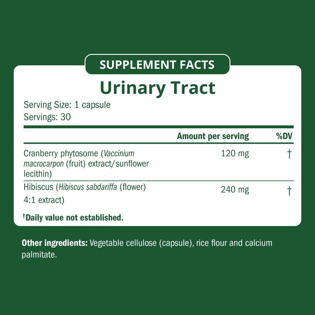 Urinary Tract Support Supplement
