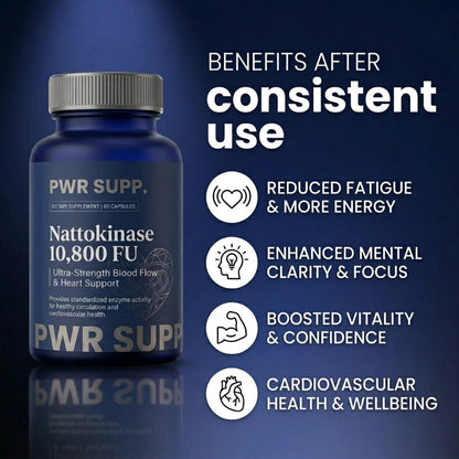 Nattokinase 10,800 FU Capsules