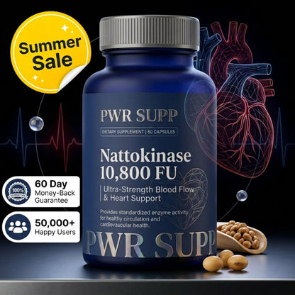 Nattokinase 10,800 FU Capsules