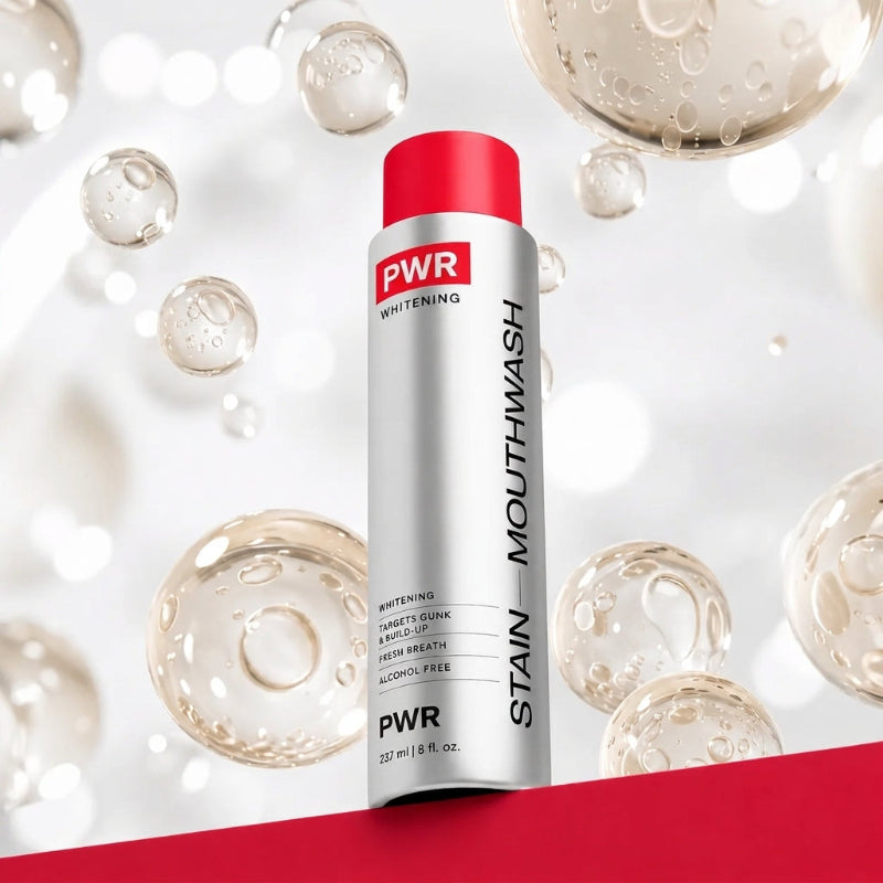 PWR Stain Whitening Mouthwash