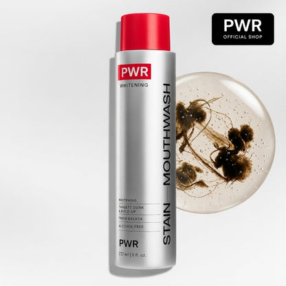 PWR Stain Whitening Mouthwash