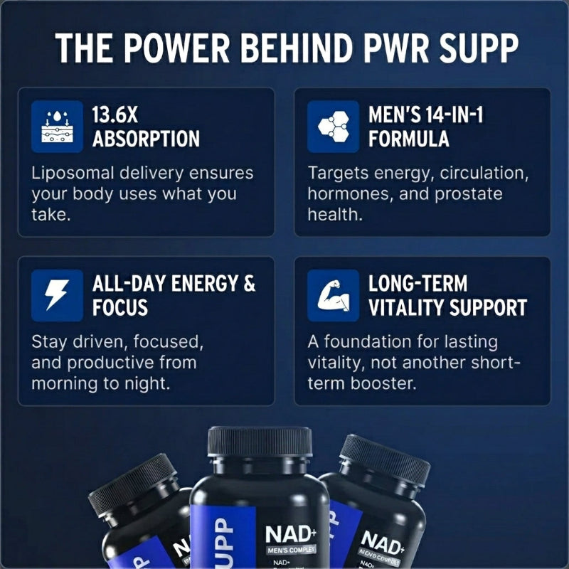 PWR-Liposomal NAD+ for Men