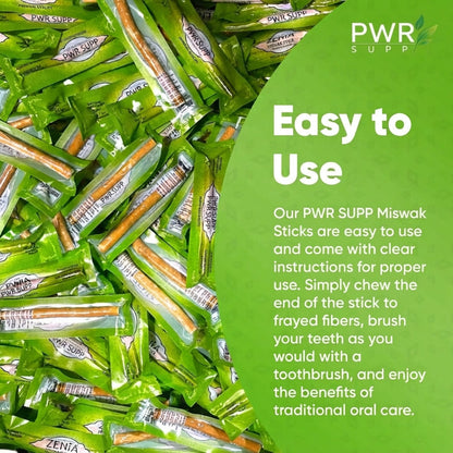 PWR SUPP™ Natural Toothbrush