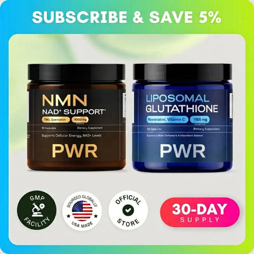 PWR-NMN + Glutathione Duo