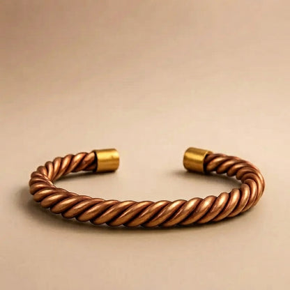 Pure Copper Twist Bracelet
