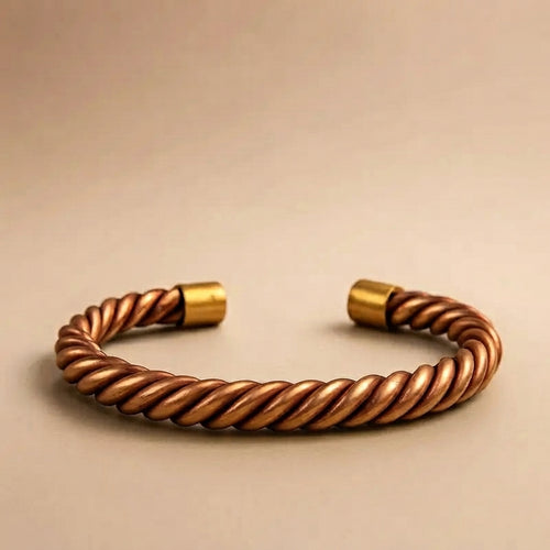 Pure Copper Twist Bracelet