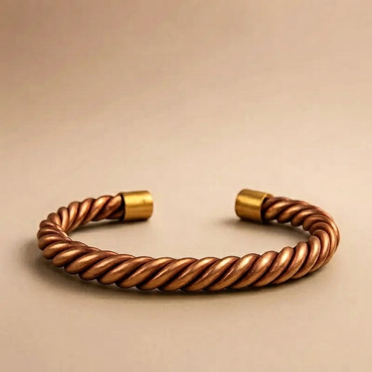 Pure Copper Twist Bracelet
