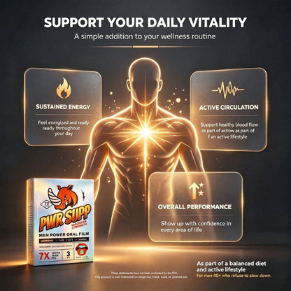 Men’s Vitality Oral Strips
