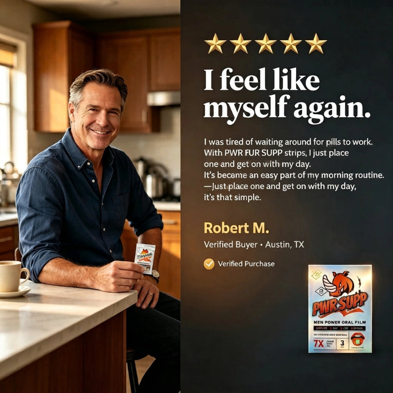Men’s Vitality Oral Strips