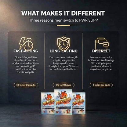 Men’s Vitality Oral Strips