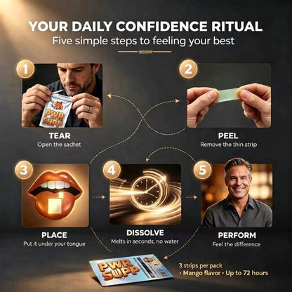 Men’s Vitality Oral Strips