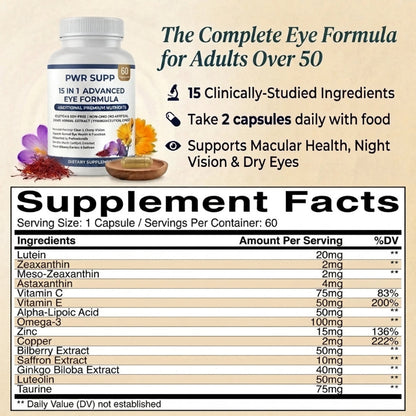 15-in-1 Eye Health Supplement