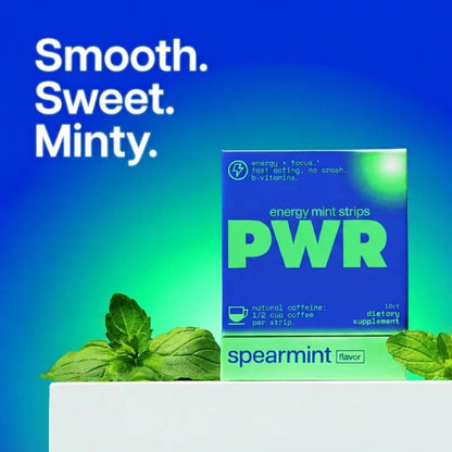 Caffeine Mint Strips – 45mg
