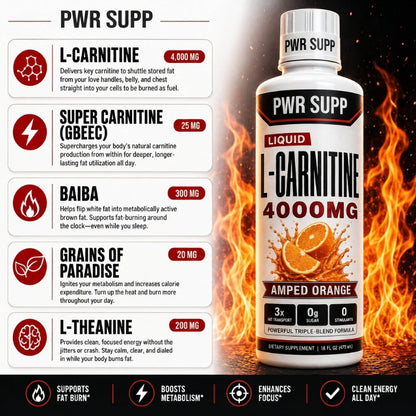 PWR SUPP L-Carnitine 4000mg