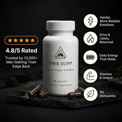 Black Ginger Supplement for Men
