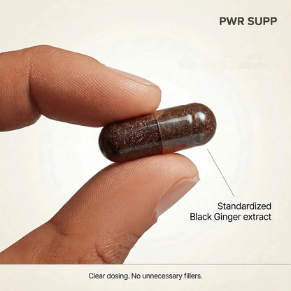 Black Ginger Supplement for Men