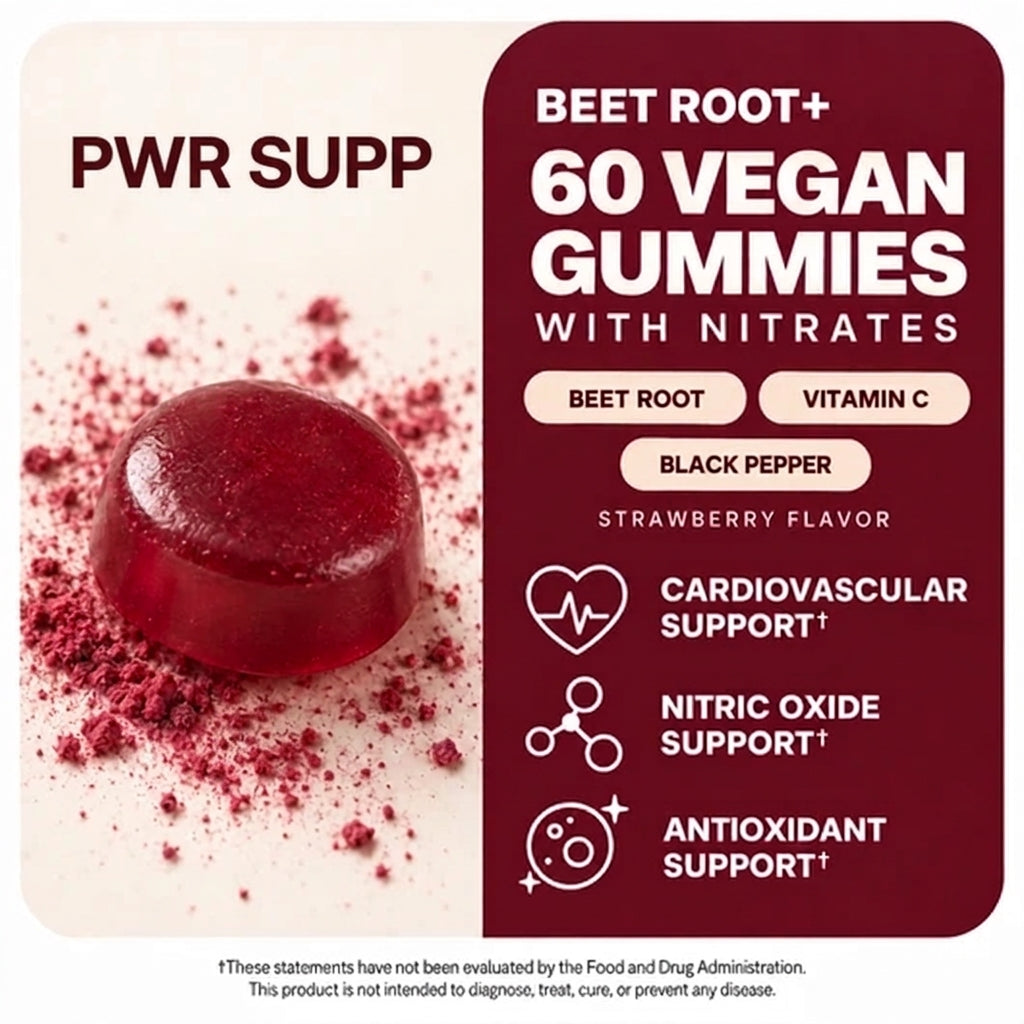 Beetroot Nitric Oxide Gummies