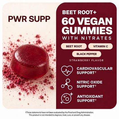 Beetroot Nitric Oxide Gummies