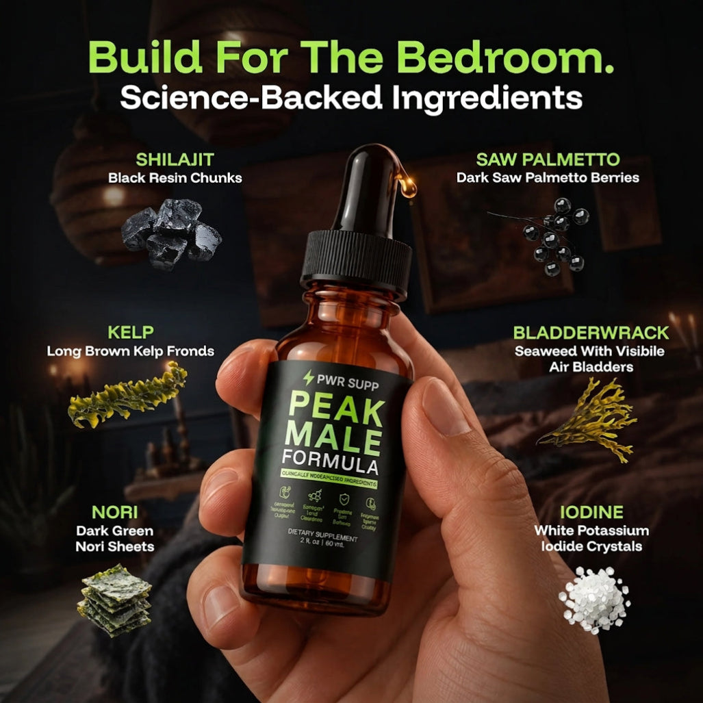 PWR SUPP-Peak Male Formula