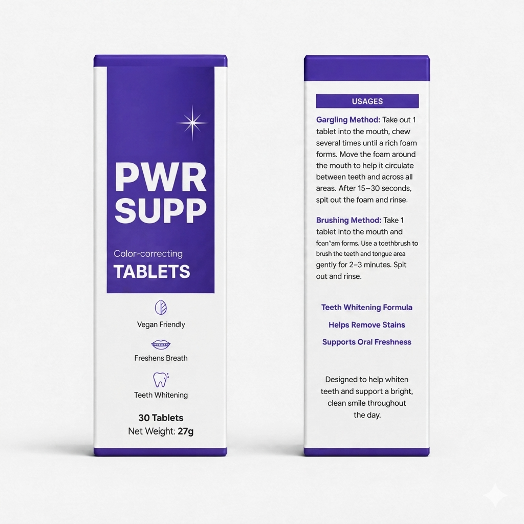 Teeth Whitening Tablets