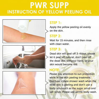 Yellow Peeling Oil for Dark Spots & Rough Skin