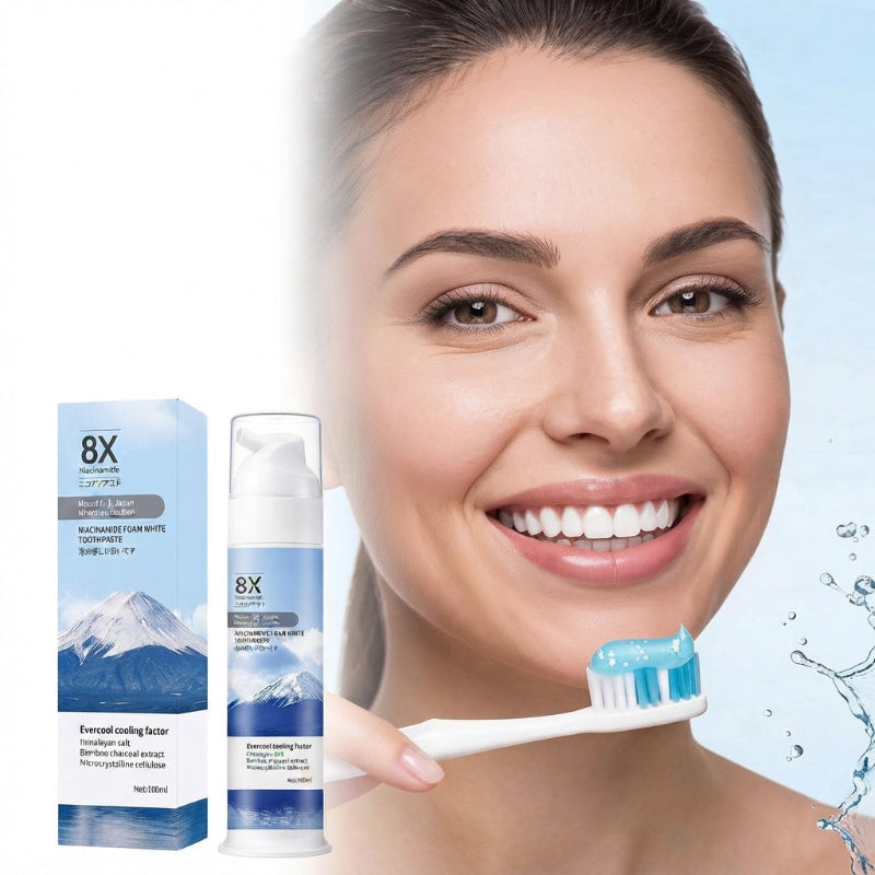 Niacinamide Foam Whitening Toothpaste