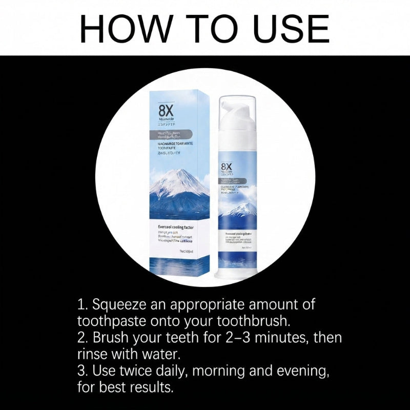 Niacinamide Foam Whitening Toothpaste