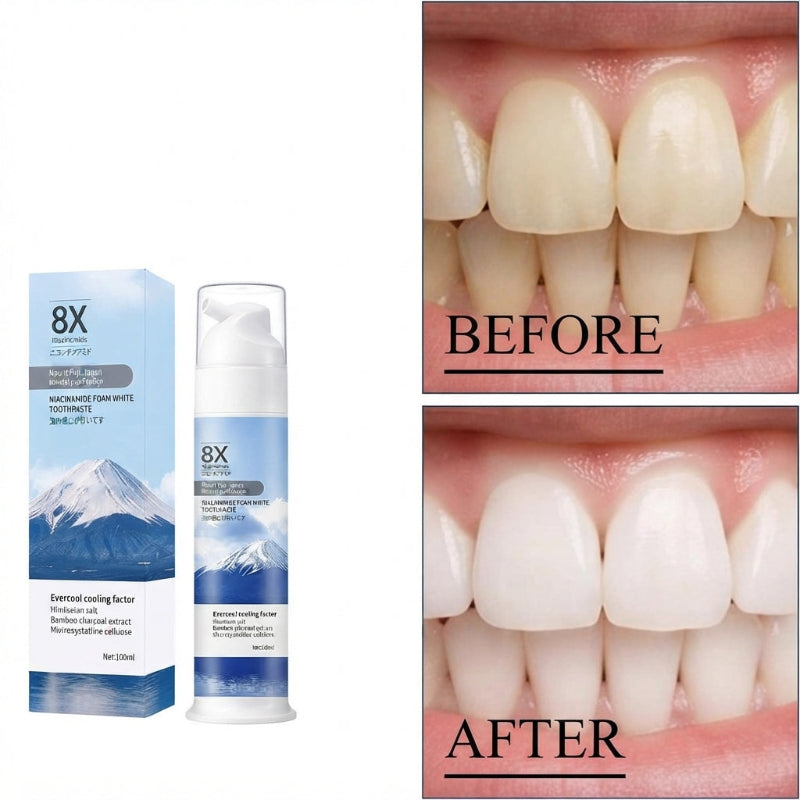 Niacinamide Foam Whitening Toothpaste