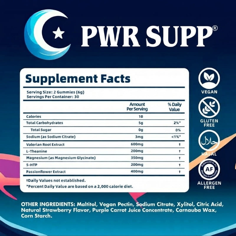 Melatonin-Free Sleep Gummies