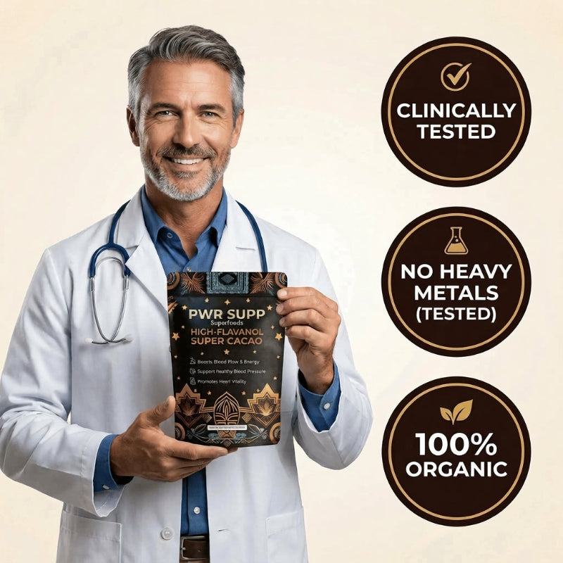 High-Flavanol Ceremonial Cacao Powder