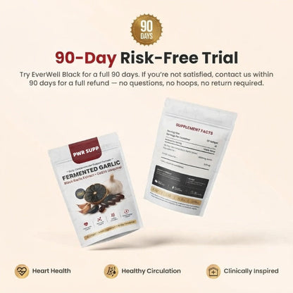 Fermented Black Garlic + CoQ10 Softgels