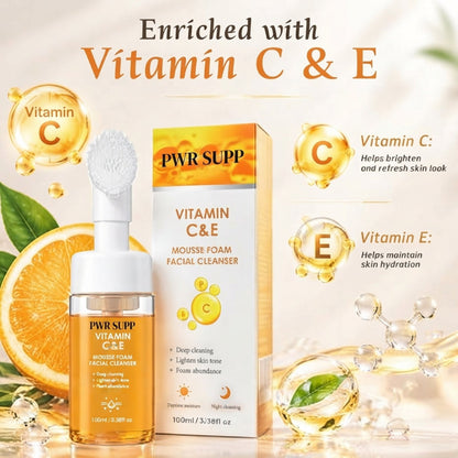 Vitamin C & E Foaming Facial Cleanser