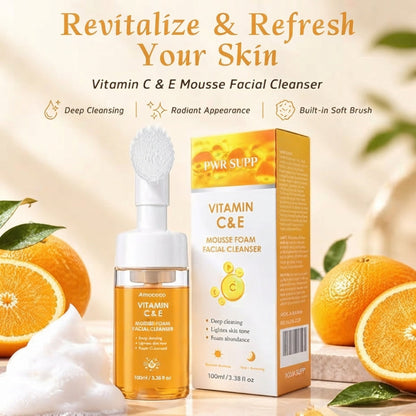 Vitamin C & E Foaming Facial Cleanser