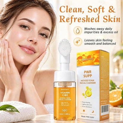 Vitamin C & E Foaming Facial Cleanser