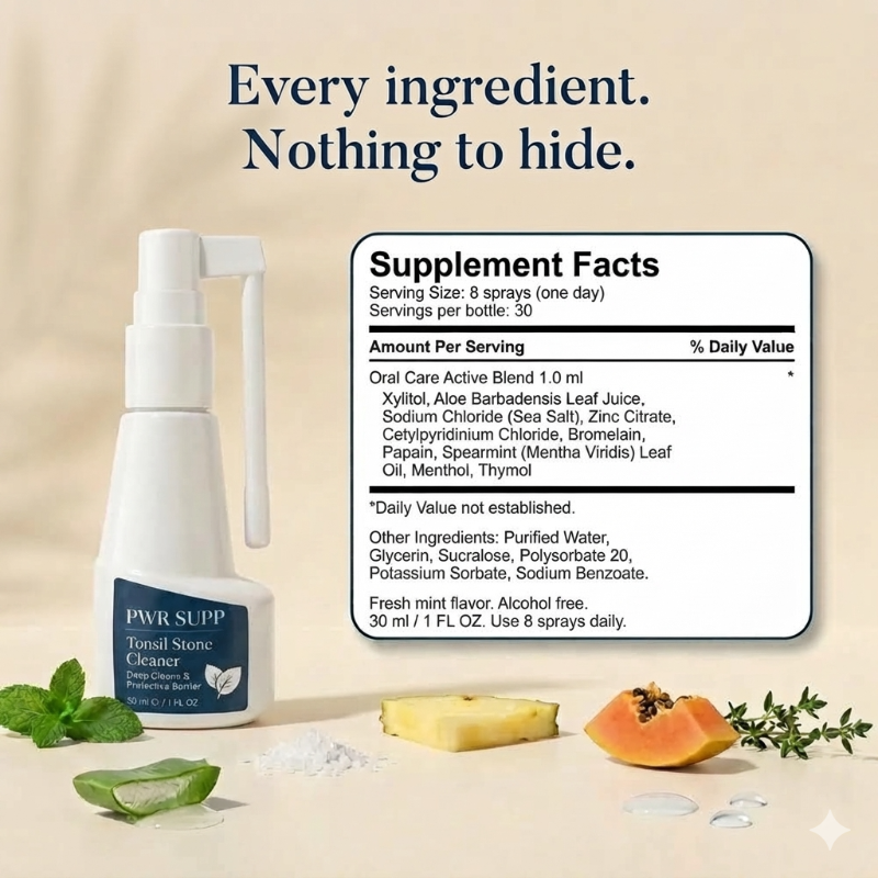 Tonsil Stone Spray