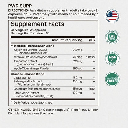 8-in-1 Metabolic Support Supplement